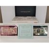 Image 1 : RARE COLLECTIBLE 1980 BANK NOTES AND 1ST DAY STAMPS OF ALL NATIONS