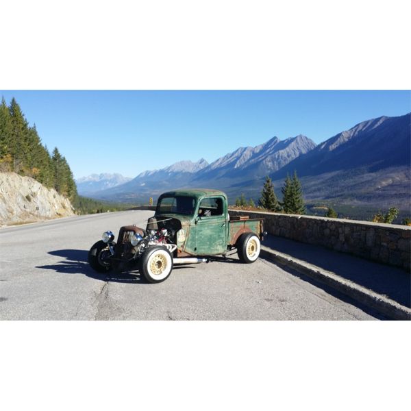 LIFTED RESERVE AND SELLING! 1937 FORD F150 RAT ROD