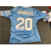 Image 1 : NO RESERVE AUTOGRAPHED BARRY SANDERS DETROIT LIONS NFL FOOTBALL JERSEY