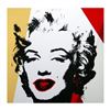 Image 1 : Andy Warhol "Golden Marilyn 11.37" Limited Edition Silk Screen Print from Sunday