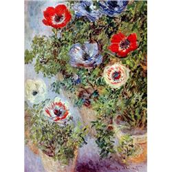 Claude Monet - Still Life with Anemones