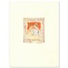 Image 1 : "Romance" Limited Edition Lithograph by Edna Hibel (1917-2014), Numbered and Han