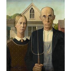 Grant Wood - American Gothic