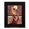 Image 1 : Sabzi - "Tampa Night" Limited Edition Hand Embellished on Canvas, Numbered and H
