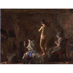 Thomas Eakins - William Rush Carving a Figure