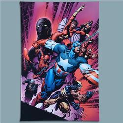 Marvel Comics "New Avengers #12" Numbered Limited Edition Giclee on Canvas by Mi