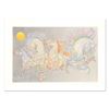 Image 1 : Guillaume Azoulay, "Lever De Soleil" Limited Edition Serigraph with Hand Laid Si