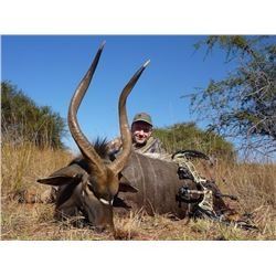 Two Trophy Nyala, Two Night Hunts for Two Hunters plus $1500 Trophy Fee Credit for each Hunter
