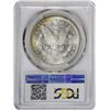 Image 3 : 1881-S $1 Morgan Silver Dollar Coin PCGS MS64 CAC Amazing Toning