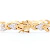 Image 2 : Plated 18KT Yellow Gold Diamond Bracelet