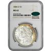 Image 2 : 1884-O $1 Morgan Silver Dollar Coin NGC MS62 CAC Great Toning