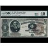 Image 1 : 1890 $1 Treasury Note PMG 40