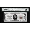 Image 1 : 1929 $20 Citizens NB Washington, PA CH# 3383 National Note PMG Choice About Unc 58EPQ