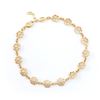 Image 1 : Plated 18KT Yellow Gold Diamond Bracelet