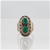 Image 1 : Beautiful 3.45 Ct Natural Emerald Ring