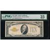 Image 1 : 1928 $10 Gold Certificate PMG 25