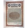 Image 1 : Deposit Certificate for Kingdom of Norway, 1921 Specimen Loan