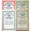 Image 1 : Estados Unidos de Venezuela, 1915 and 1920 Specimen Bond Quartet