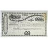 Image 1 : Toledo, Logansport & Burlington Railway Co. 1866 I/U Stock Certificate