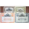 Image 1 : Chicago, Rock Island and Pacific Railway Co. Specimen Bond Quartet, ca. 1898-1904