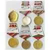Image 2 : Russian Jubilee Medal & Military Medal, ca.1945-1988 Group of 6