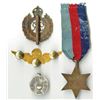 Image 2 : World War II Era Medal & Badge Quartet, 1939-1950's