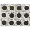 Image 1 : Great Britain - Lot of 12 Vicky & Edward Pennies