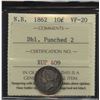 Image 2 : 1862 New Brunswick Ten Cents