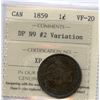 Image 2 : 1859 One Cent