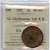 Image 2 : 1891 One Cent