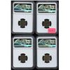 Image 2 : 1928, 1929, 1932, 1936 NGC Graded One Cent Lot of 4