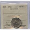 Image 2 : 1937 Five Cents