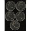 Image 2 : 1978 Canada Five Cent Variety Lot of 5