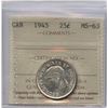 Image 2 : 1945 Twenty-Five Cents
