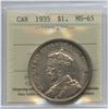 Image 2 : 1935 Silver Dollar