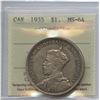 Image 2 : 1935 Silver Dollar
