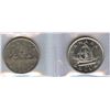 Image 2 : George VI Silver Dollar ICCS Group - Lot of 2