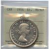 Image 2 : 1954 Silver Dollar