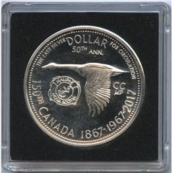 1967 Silver Dollar with Counterstrikes