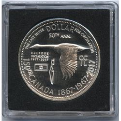 1967 Silver Dollar with Counterstrikes