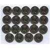 Image 2 : 1978 Broken Waterlines Nickel Dollar Lot of 19 Coins