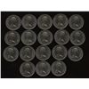 Image 2 : 1978 Canada 3 1/2 Waterlines Nickel Dollar Lot of 18 Coins
