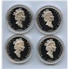 Image 2 : Canadian Aviation $20 Sterling Silver Coins - Lot of 4