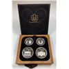 Image 1 : 1976 Olympic Sterling Silver Set - Series 2