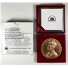 Image 2 : 1927 Diamond Jubilee Confederation Medal Re-strike - 10 oz. Bronze