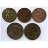 Image 1 : Lot of 5 Dora de Pedery-Hunt medals.