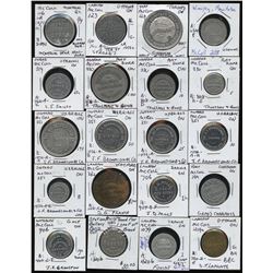 Lot of W.R. McColl listed tokens