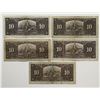 Image 2 : Bank of Canada $10 1937 LOT