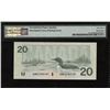 Image 2 : Bank of Canada $20, 1991 - Rare Incomplete Face Printing Error