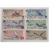 Image 2 : Bank of Canada $2 - $100 Specimen Set S/N:0467